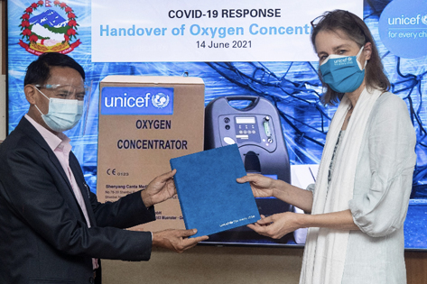 V-Series 8L Recognized By UNICEF